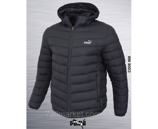 Куртка чоловіча демісезонна стьобана Пума розміри 52-60 (4цв) "REMAIN" недорого від прямого постачальника, зображення 4