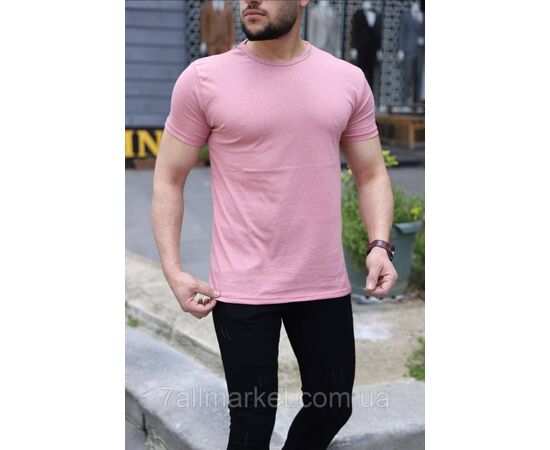 Фотография Футболка мужская однотонная  р.S-XL (6цв) "MODY" недорого оптом от прямого поставщика, изображение 2