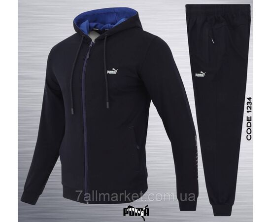 Фотография Спортивный костюм подростковый PUMA на мальчика 116-176 см (3цв) "REMAIN" недорого от прямого поставщика, изображение 3