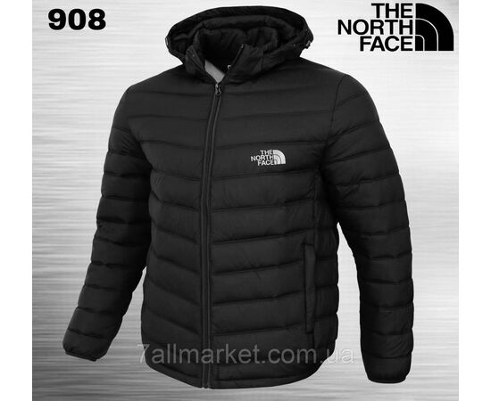 Куртка чоловіча демісезонна стьобана Норт Фейс розміри 52-60 (3цв) "REMAIN" недорого від прямого постачальника, зображення 3