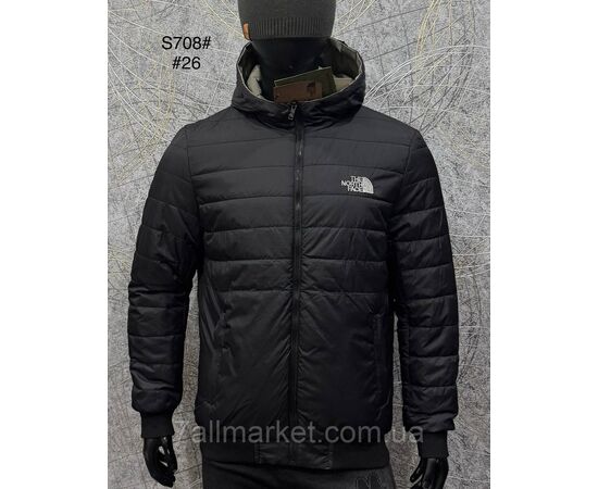 Фотография Куртка мужская демисезонная/двухстронняя полу-батал размеры L-4XL(4цв)"PROSTOMEN" недорого от прямого поставщика, изображение 2