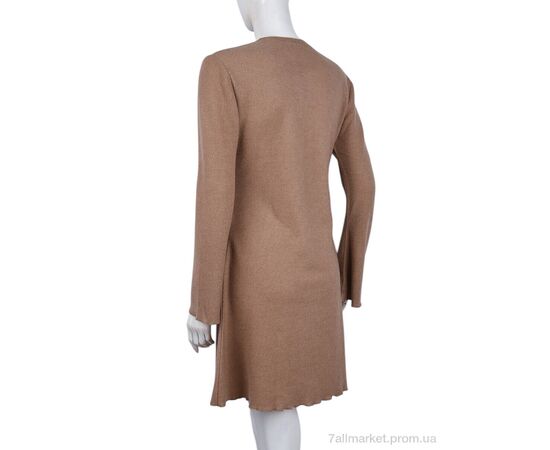 Сукня жіноча Весна/осінь 207 beige (3 шт. р.сітка42/46-48/50) "Adam&Eva" недорого оптом від прямого постачальника, зображення 2