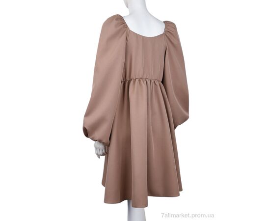 Фотография Платье женское Весна/осень 219 beige (3 шт. р.сетка 46/48-58/60) "Adam&Eva" недорого оптом от прямого поставщика, изображение 2