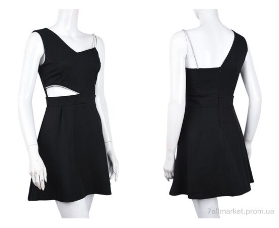 Фотография Платье женское Лето 111 black (3 шт. р.сетка 42-46) "Adam&Eva" недорого оптом от прямого поставщика, изображение 3