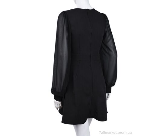 Сукня жіноча Весна/осінь 226 black (3 шт. р.сітка42-46) "Adam&Eva" недорого оптом від прямого постачальника, зображення 2