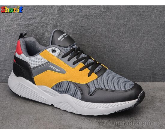 Фотография Кроссовки мужские модные Весна/осень 104-5 (8 пар р.40-44) "Sharif" недорого оптом от прямого поставщика, изображение 2