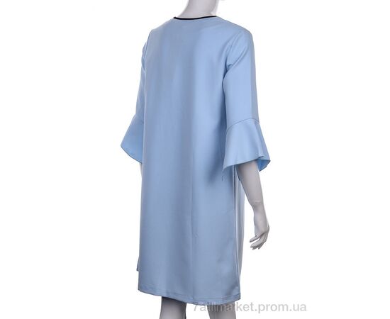 Фотография Платье женское Лето 941 blue (2 шт. р.сетка 36-38) "Vande Grouff" недорого оптом от прямого поставщика, изображение 2