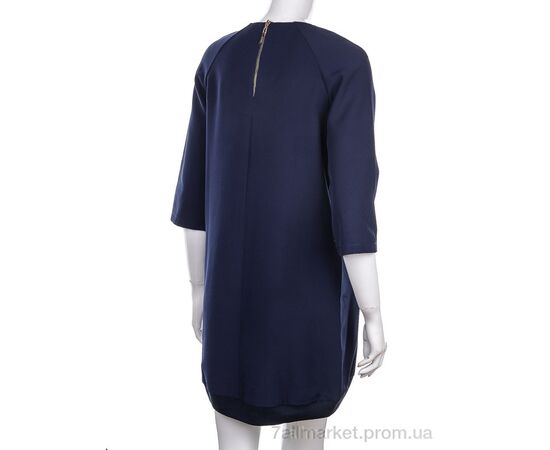 Сукня жіноча Весна/осінь 799 navy (3 шт. р.сітка34-38) "Vande Grouff" недорого оптом від прямого постачальника, зображення 2