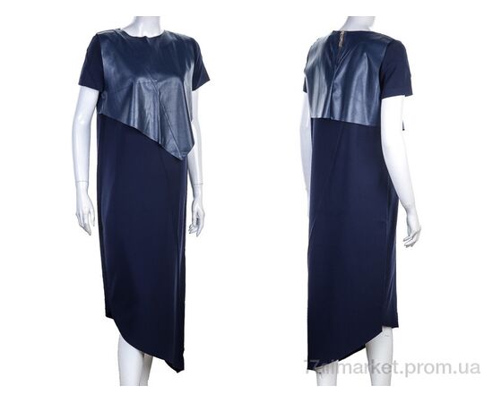 Фотография Платье женское Лето 802 navy (3 шт. р.сетка 32-36) "Vande Grouff" недорого оптом от прямого поставщика, изображение 3