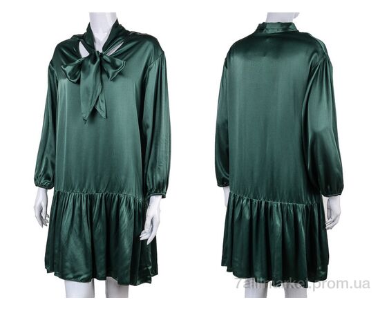 Фотография Платье женское Весна/осень 212504 green (3 шт. р.сетка 1-3) "Gelsomino" недорого оптом от прямого поставщика, изображение 3