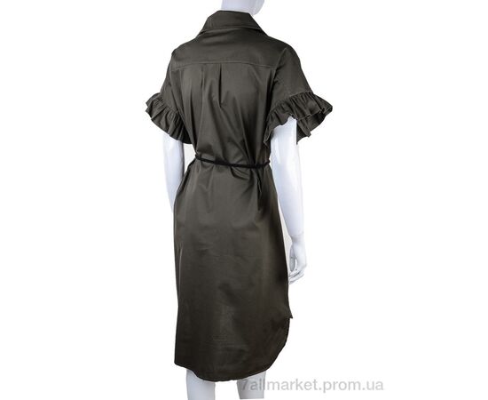 Фотография Платье женское Лето 955 khaki (4 шт. р.сетка 36-42) "Vande Grouff" недорого оптом от прямого поставщика, изображение 2