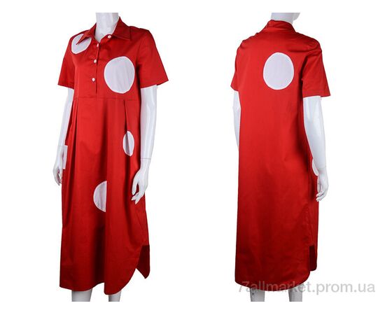 Фотография Платье женское Лето 949 red (4 шт. р.сетка 38-44) "Vande Grouff" недорого оптом от прямого поставщика, изображение 3