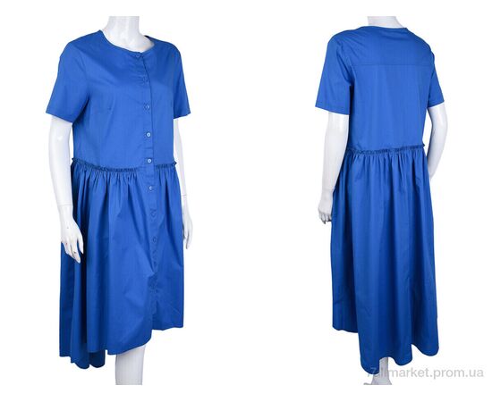 Фотография Платье женское Лето 884 blue (2 шт. р.сетка 42-44) "Vande Grouff" недорого оптом от прямого поставщика, изображение 3