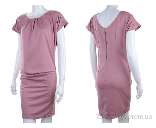 Фотография Платье женское Лето 600 pink (3 шт. р.сетка 38-42) "Vande Grouff" недорого оптом от прямого поставщика, изображение 3