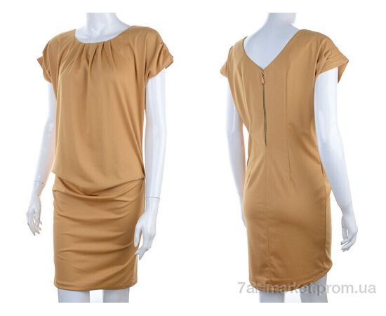 Фотография Платье женское Лето 600 beige (4 шт. р.сетка 38-44) "Vande Grouff" недорого оптом от прямого поставщика, изображение 3