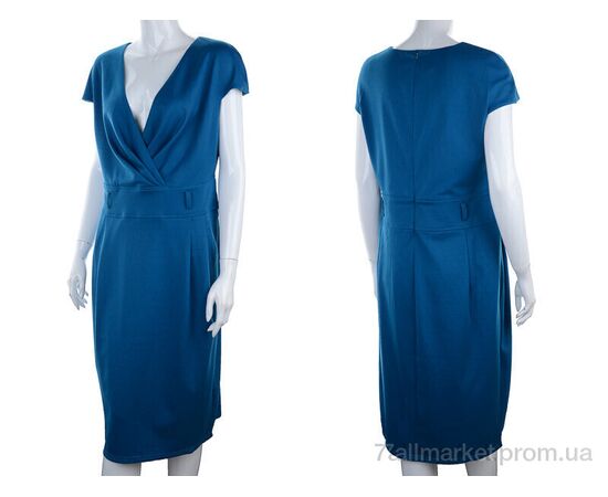 Фотография Платье женское Лето 674 blue (4 шт. р.сетка 44-50) "Vande Grouff" недорого оптом от прямого поставщика, изображение 3