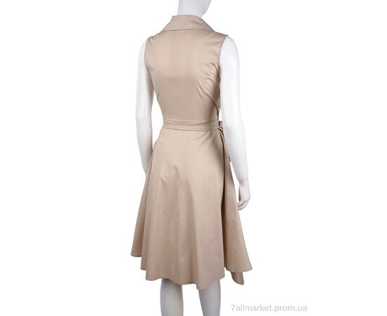 Фотография Платье женское Лето 950 беж (3 шт. р.сетка 36-40) "Vande Grouff" недорого оптом от прямого поставщика, изображение 2