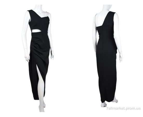 Сукня жіноча Літо 221 black (3 шт. р.сітка42-46) "Adam&Eva" недорого оптом від прямого постачальника, зображення 3