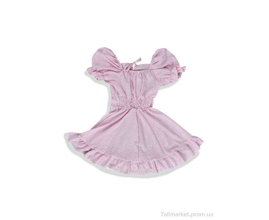 Фотография Платье детское Лето 001-2 pink (4 шт. р.сетка 140-158) "Steysi" недорого оптом от прямого поставщика, изображение 2