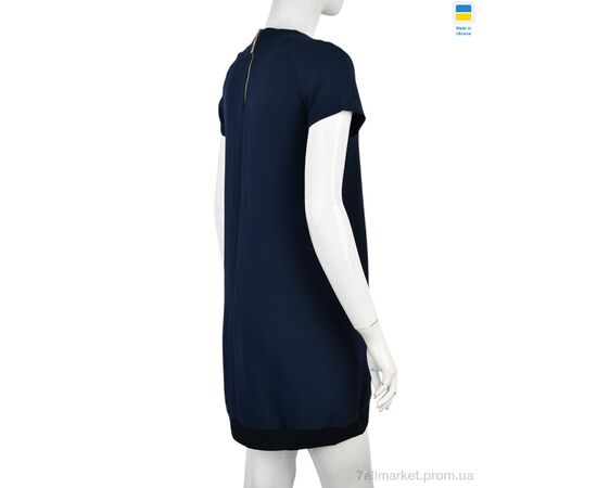 Фотография Платье женское Лето 0795 синій (2 шт. р.сетка 34-40) "Vande Grouff" недорого оптом от прямого поставщика, изображение 2