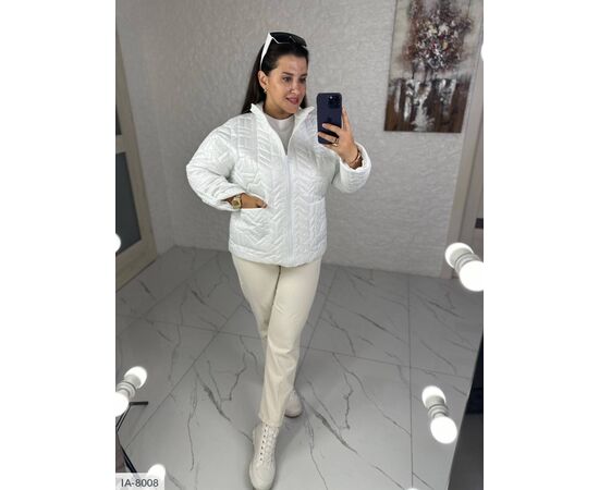 Фотография Женская куртка плащёвка на синтепоне р.46-48;50-52;54-56;58-60 (5цв) "VLADA" купить недорого от прямого поставщика, изображение 3