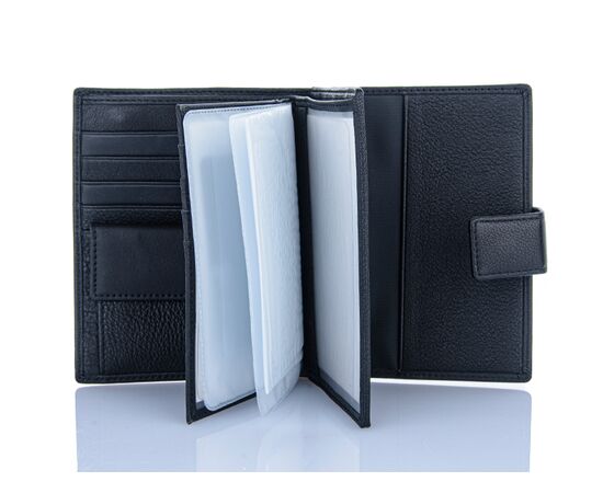Фотография Кошелёк мужской KB13-808 black р.13*10*2 "Glamorta" недорого оптом от прямого поставщика, изображение 2