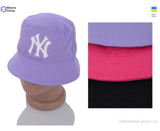 Фотография Панама зимняя женская Лето YT003-2 mix (5 шт. р.сетка ) "Reluna Group" недорого оптом от прямого поставщика, изображение 2