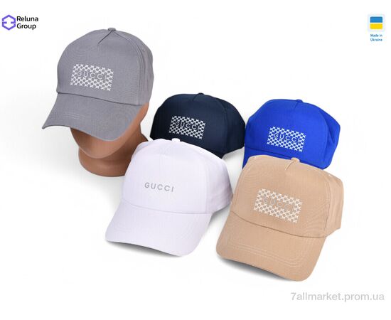 Фотография Кепка для мужчин Весна/осень 771-10 mix (5 шт. р.сетка ) "Reluna Group" недорого оптом от прямого поставщика, изображение 2