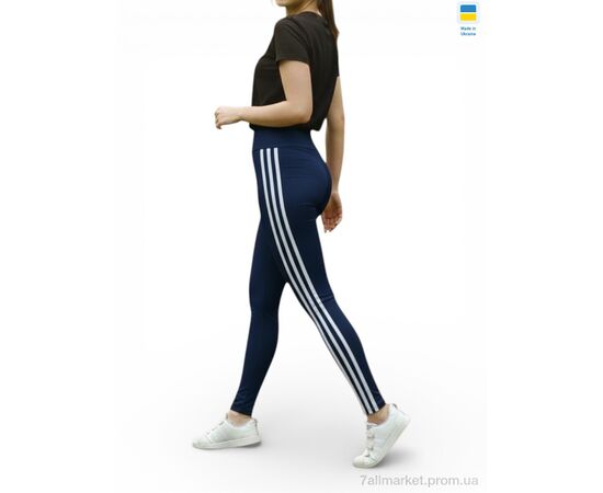 Лосінси жіночі Весна/осінь 50253 синій (4 шт. р.сітка2XL-5XL) "Margo" недорого оптом від прямого постачальника, зображення 2