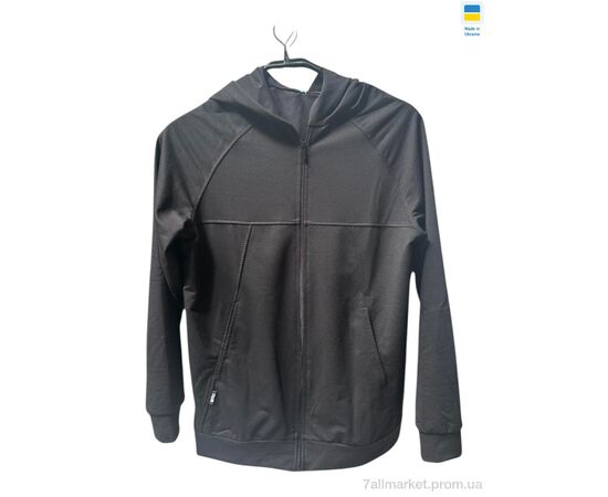 Батник жіночий Весна/осінь 111 чорний (4 шт. р.сіткаS-XL) "Margo" недорого оптом від прямого постачальника, зображення 2