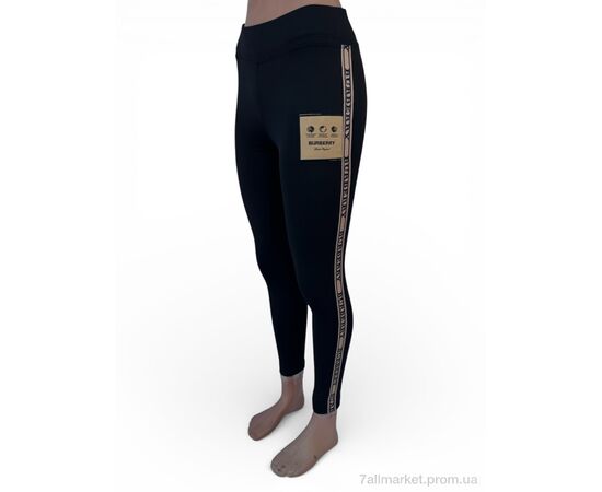 Фотография Лосинсы женские Весна/осень 13-1 BR чорний (5 шт. р.сетка S-2XL) "Sport style" недорого оптом от прямого поставщика, изображение 2