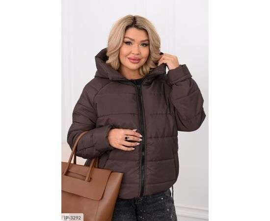 Теплий бомбер з водонепроникної плащової тканини Канада стане вашим надійним супутником в зимові дні р.48-50;52-54;56-58;60-62 "BELUZA" купити недорого від прямого постачальника, зображення 7