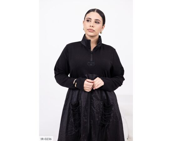 Легка елегантність з акцентом на комфорт: спортивні деталі зустрічаються із міським шиком р.48-50;52-54;56-58;60-62 (3кол.) "BELUZA" купити недорого від прямого постачальника, зображення 5