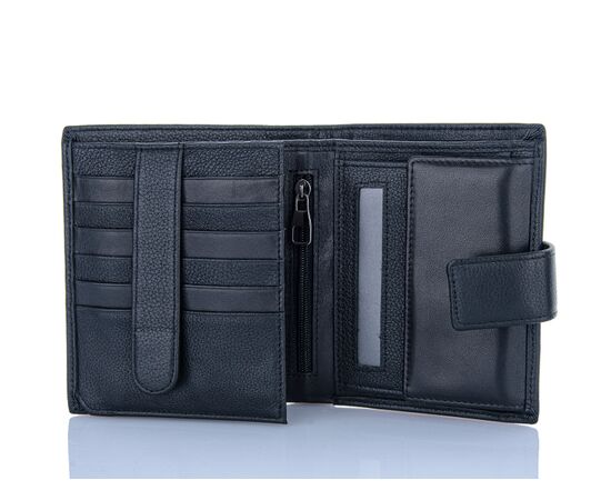 Фотография Кошелёк мужской KB13-894 black р.12*10*2 "Glamorta" недорого оптом от прямого поставщика, изображение 2