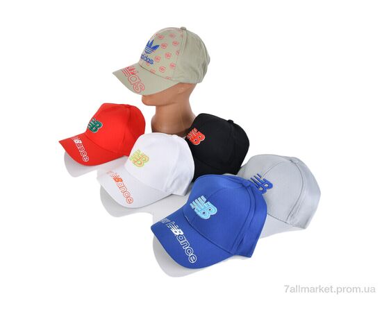 Фотография Кепка для мужчин Лето 14-09 mix (5 шт. р.сетка 52-54) "TUZZI" недорого оптом от прямого поставщика, изображение 2