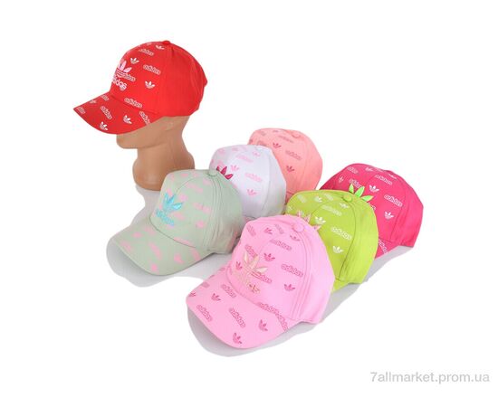 Кепка жіноча Літо 14-20 mix (5 шт. р.сітка50-52) "TUZZI" недорого оптом від прямого постачальника, зображення 2