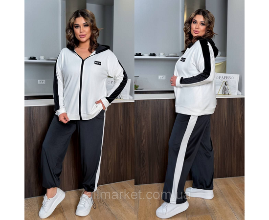 Костюм жіночий спортивний велюровий (46-60) "LADA" недорогий від прямого постачальника, зображення 2