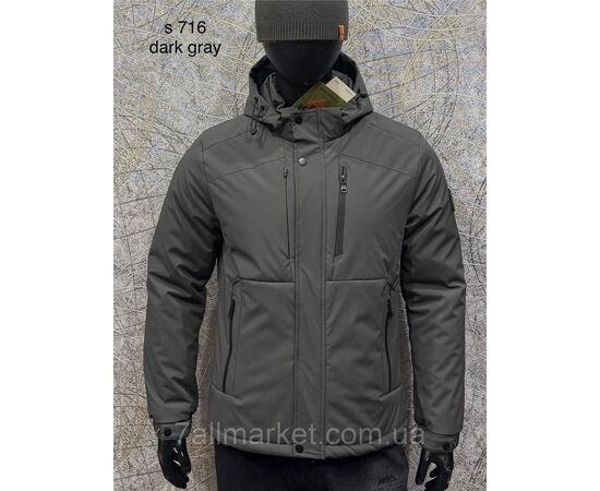 Фотография Куртка мужская демисезонная размеры L-4XL(5цв)"PROSTOMEN" недорого от прямого поставщика, изображение 3