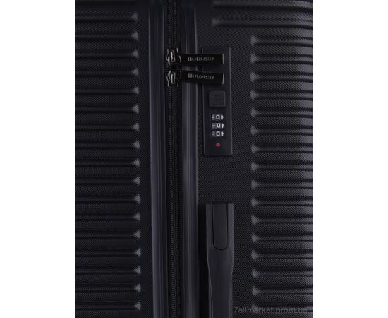 Валіза XL105-3 black набір 3шт 76*51.5*32 см, "HOROSO HOME" недорого оптом від прямого постачальника, зображення 3