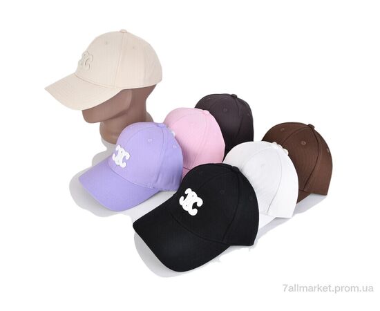 Кепка жіноча Літо 14-25 mix (5 шт. р.сітка56-59) "TUZZI" недорого оптом від прямого постачальника, зображення 2