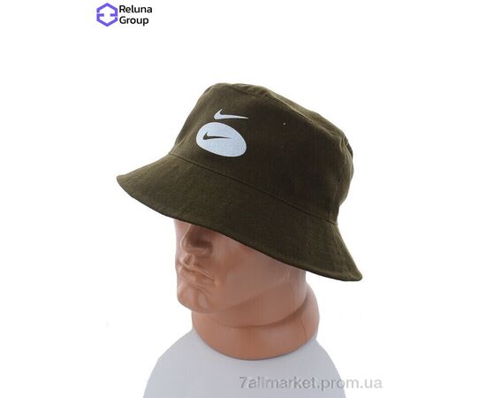 Фотография Панама мужская Лето FR006-2 khaki (2 шт. р.сетка ) "Reluna Group" недорого оптом от прямого поставщика, изображение 2