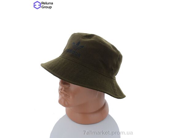 Фотография Панама мужская Лето FR006-3 khaki (2 шт. р.сетка ) "Reluna Group" недорого оптом от прямого поставщика, изображение 2