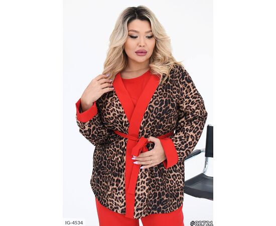 Костюм жіночий брючний великі розміри р.50-52;54-56;58-60 "VIKA" купити недорого від прямого постачальника, зображення 20