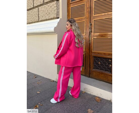 Костюм двійка жіночий піджак і штани великі розміри р.50-52;54-56;58-60 (4кол.) "VIKA" купити недорого від прямого постачальника, зображення 20