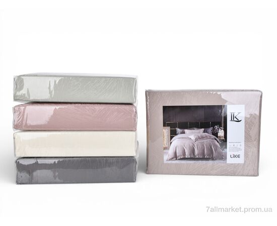 Постільна білизна  LK009 (180x220см) mix (1 шт. р.сіткаOne size) "Like" недорого оптом від прямого постачальника, зображення 3