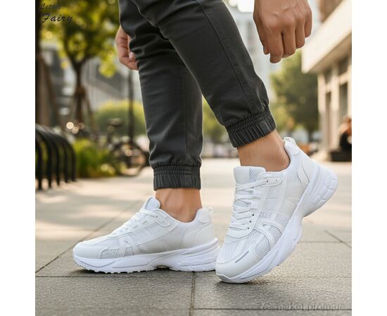 Фотография Кроссовки мужские модные Весна/осень A1095-1 (8 пар р.40-45) "L.Fairy" недорого оптом от прямого поставщика, изображение 2