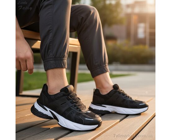 Фотография Кроссовки мужские модные Весна/осень A1095-2 (8 пар р.40-45) "L.Fairy" недорого оптом от прямого поставщика, изображение 2