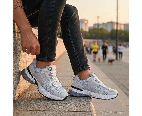 Фотография Кроссовки мужские модные Весна/осень A1095-3 (8 пар р.40-45) "L.Fairy" недорого оптом от прямого поставщика, изображение 2