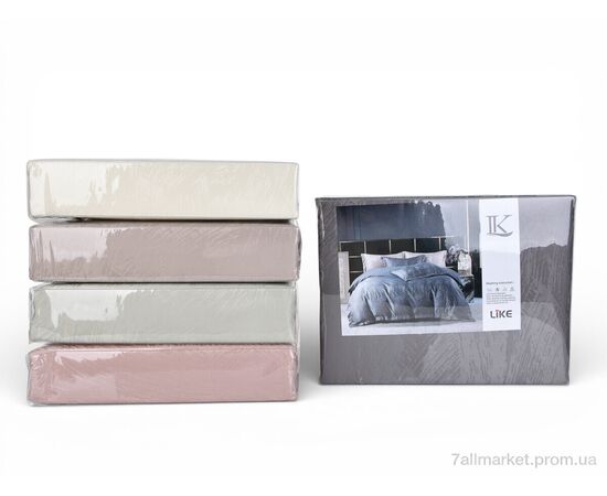 Постільна білизна  LK009 (200x230см) mix (1 шт. р.сіткаOne size) "Like" недорого оптом від прямого постачальника, зображення 3