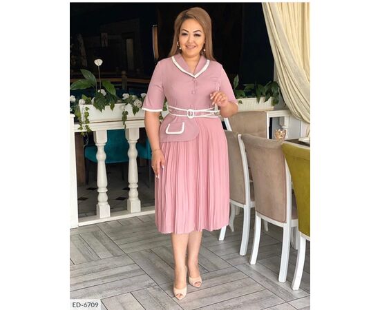 Жіноче плаття в комплекті р.50;52;54;56 (3кол.) "VLADA" купити недорого від прямого постачальника, зображення 2